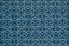 Loloi Venice Beach VB-21 Navy / Aqua Area Rug aerial 5 x 7-6