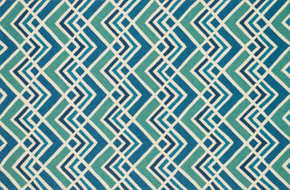 Loloi Venice Beach VB-22 Sea / Blue Area Rug aerial 5 x 7-6