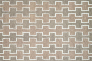 Loloi Weston HWS05 Beige Area Rug aerial 5 x 7-6