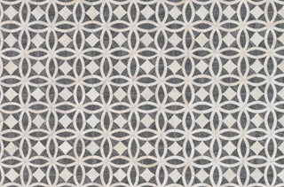 Loloi Dorado DB-06 Graphite / Ivory Area Rug aerial 5 x 7