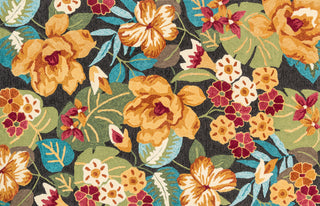 Loloi Jade JD-03 Charcoal / Multi Area Rug aerial 5 x 7