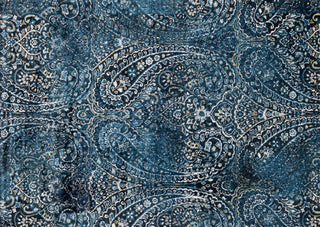 Loloi Torrance TC-02 Navy / Indigo Area Rug aerial 6-7 x 9-2