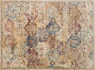 Loloi Anastasia AF-12 Ivory / Multi Area Rug aerial 7-10 x 10-10