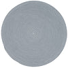 Loloi In/Out IO-01 Blue Area Rug aerial 7-10 x 7-10 round