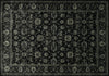 Loloi Nyla NY-14 Black Area Rug aerial 7-6 x 10-5