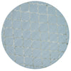 Loloi Panache PC-01 Mist Area Rug aerial 7-6 x 7-6 round