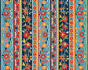 Loloi Francesca FC-23 Blue / Multi Area Rug aerial 7-6 x 9-6