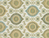 Loloi Francesca FC-24 Ivory / Aqua Area Rug aerial 7-6 x 9-6