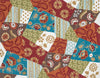 Loloi Juliana JL-23 Rust / Patch Area Rug aerial 7-6 x 9-6