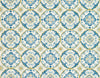 Loloi Juliana JL-30 Ivory / Blue Area Rug aerial 7-6 x 9-6