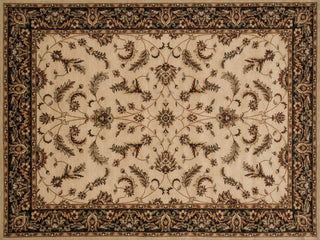 Loloi Stanley ST-03 Beige / Charcoal Area Rug aerial 7-7 x 10-5