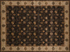 Loloi Stanley ST-09 Expresso / Beige Area Rug aerial 7-7 x 10-5