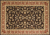 Loloi Welbourne WL-03 Coffee / Paprika Area Rug aerial 7-7 x 10-6