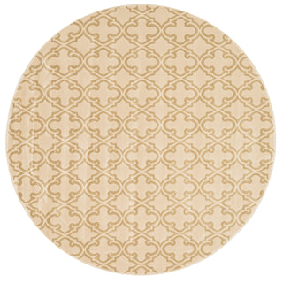 Loloi Goodwin GW-01 Ivory / Beige Area Rug aerial 7-7 x 7-7 round