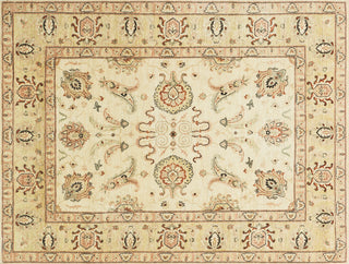 Loloi Majestic MM-02 Ivory/Gold Area Rug aerial 7-9 x 9-9