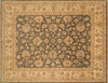 Loloi Majestic MM-08 Smoke/Beige Area Rug aerial 7-9 x 9-9