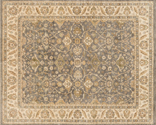 Loloi Majestic MM-12 Grey/Ivory Area Rug aerial 7-9 x 9-9