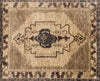 Loloi Nomad NM-02 Mocha / Beige Area Rug aerial 7-9 x 9-9