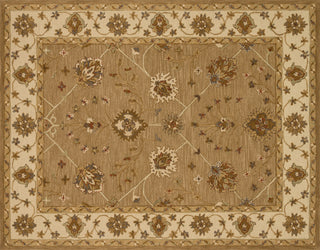 Loloi Walden WD-03 Mocha / Ivory Area Rug aerial 7-9 x 9-9