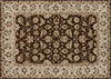 Loloi Elmwood EW-04 Brown / Ivory Area Rug aerial 8 x 10