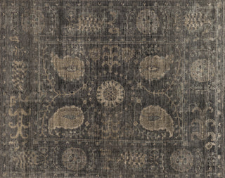 Loloi Heirloom HQ-02 Taupe/Taupe Area Rug aerial 8 x 10