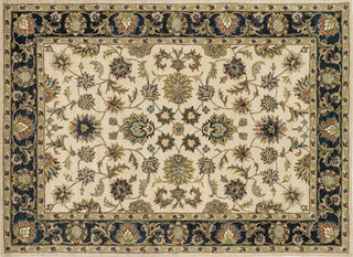 Loloi Maple MP-04 Beige / Black Area Rug aerial 8 x 11
