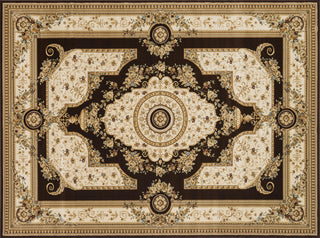 Loloi Welbourne WL-01 Coffee / Ivory Area Rug aerial 9-2 x 12-7