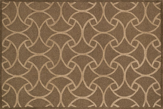 Loloi Celine CF-06 Light Brown / Beige Area Rug overhead