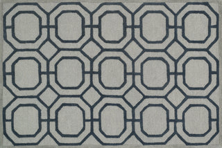Loloi Celine CF-08 Grey / Charcoal Area Rug overhead