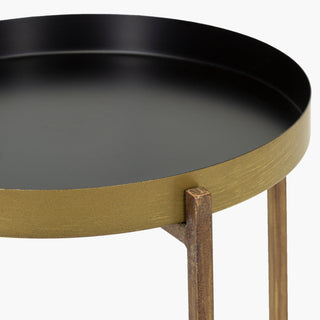 Surya Allenbury AEU-005 Black / Gold Furniture main image