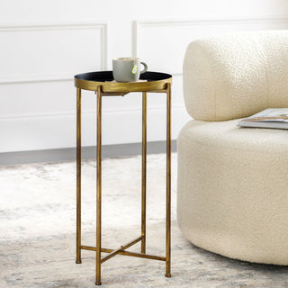Surya Allenbury AEU-005 Black / Gold Furniture Style Shot