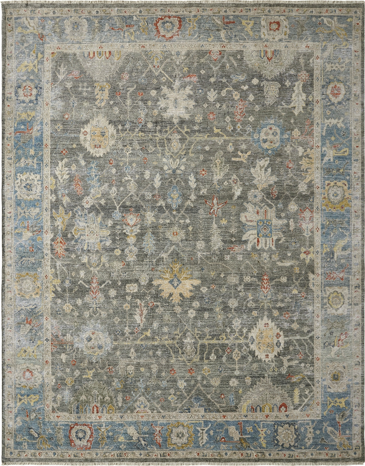 Ancient Boundaries Agerola AGE-1281 Grey Area Rug Main Image