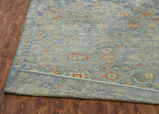 Ancient Boundaries Agerola AGE-1284 Blue Area Rug Detail Image