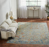 Ancient Boundaries Agerola AGE-1284 Blue Area Rug Lifestyle Image Feature