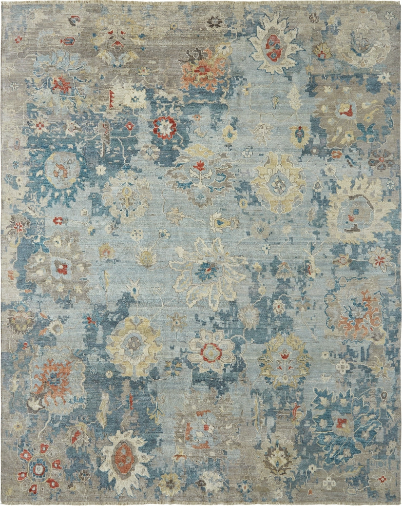 Ancient Boundaries Agerola AGE-1287 Blue Area Rug main image