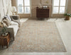 Ancient Boundaries Agerola AGE-1291 Terracotta/Grey Area Rug Lifestyle Image Feature