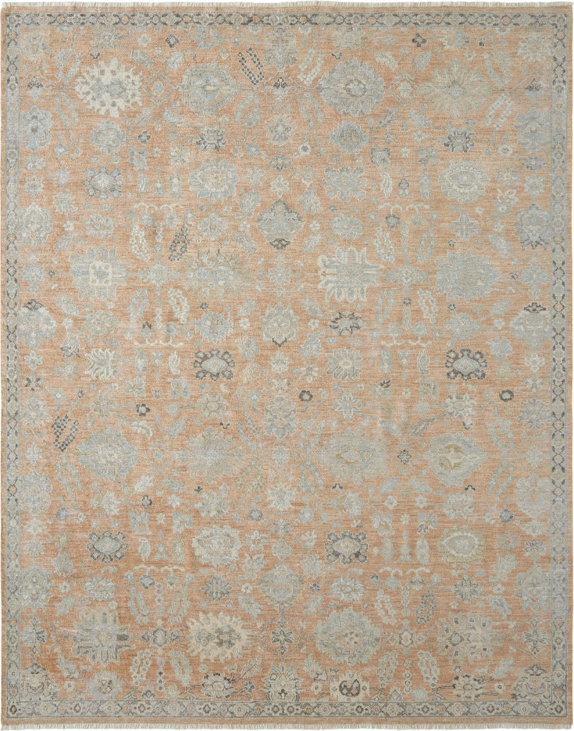 Ancient Boundaries Agerola AGE-1291 Terracotta/Grey Area Rug main image