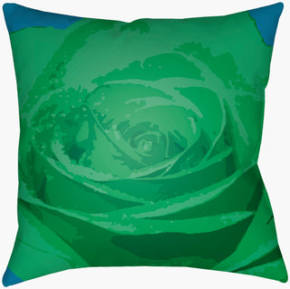 Livabliss Abstract Floral AF-005 Dark Green main image