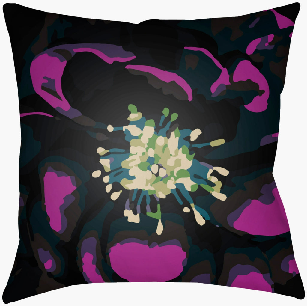Livabliss Abstract Floral AF-008 Black main image