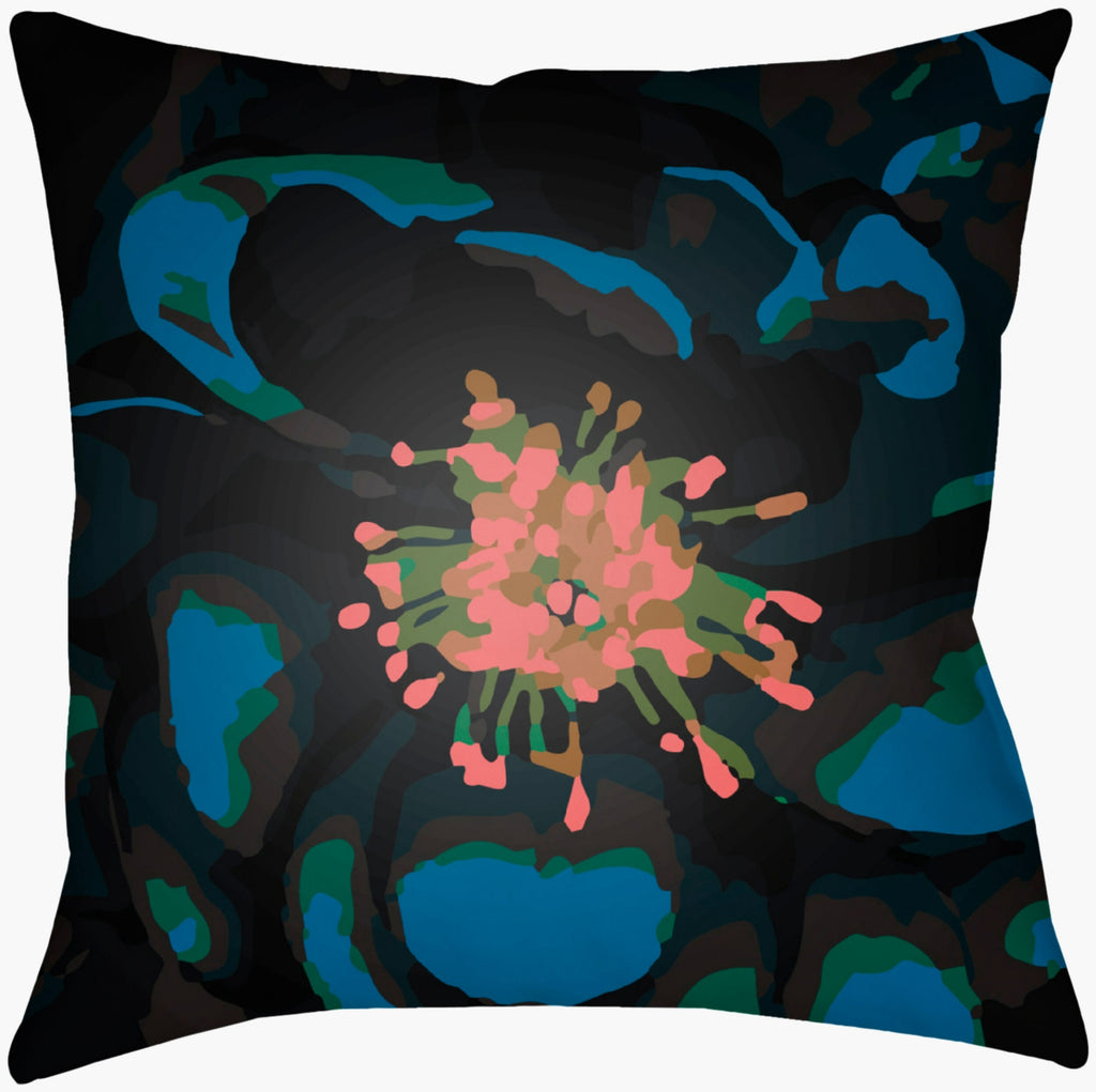 Livabliss Abstract Floral AF-010 Dark Brown main image