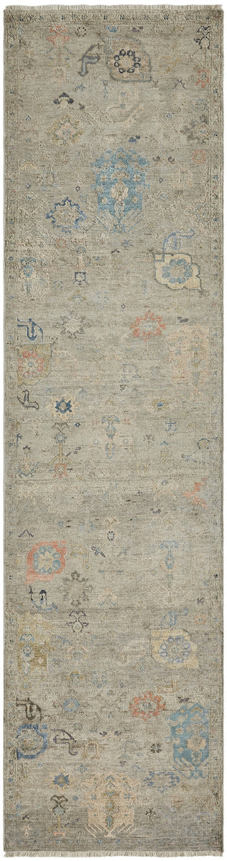 Ancient Boundaries Agerola AGE-1282 Grey Area Rug Texture Image