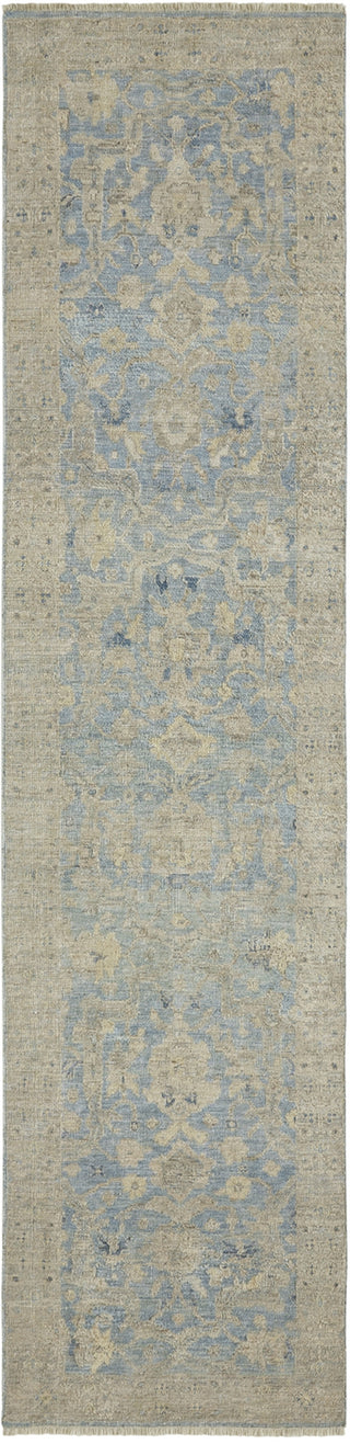 Ancient Boundaries Agerola AGE-1283 Blue Area Rug Texture Image