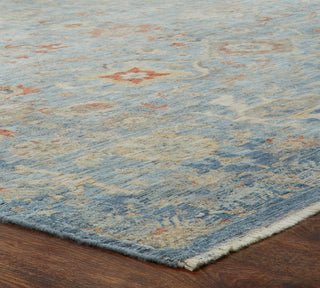 Ancient Boundaries Agerola AGE-1284 Blue Area Rug Texture Image