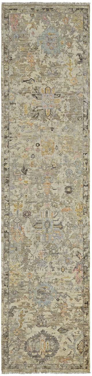 Ancient Boundaries Agerola AGE-1288 Grey Area Rug Texture Image