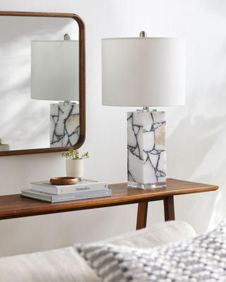 Surya Angelo AGL-001 White Lamp Style Shot Feature