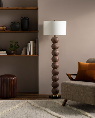 Surya Algarve AGV-002 Brown Lamp Style Shot Feature
