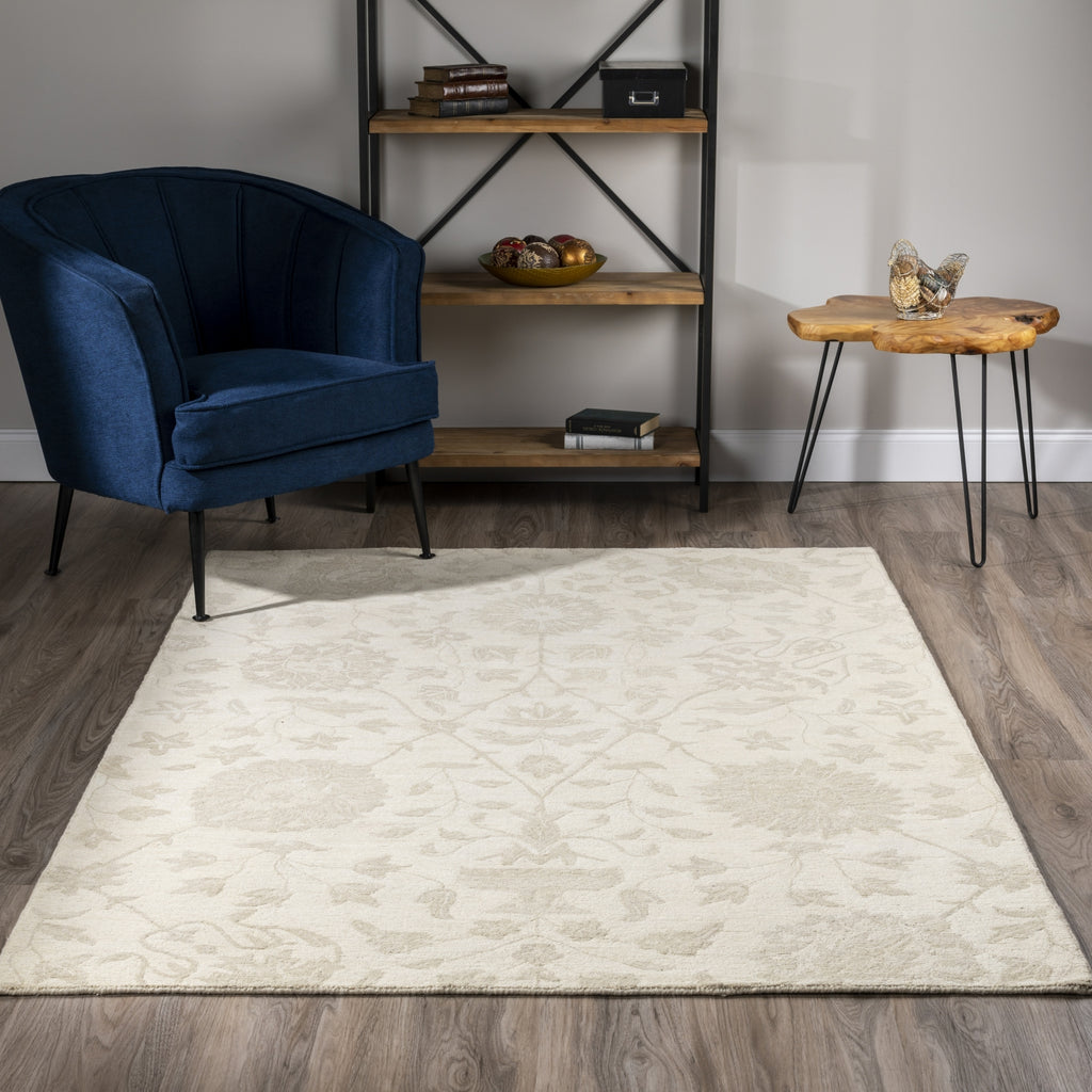 Piper Looms Harlow AHA32 Pearl Area Rug Lifestyle Image Feature