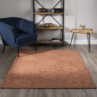 Piper Looms Harlow AHA32 Rust Area Rug Lifestyle Image Feature