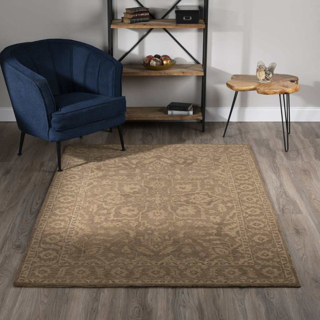 Piper Looms Harlow AHA33 Brown Area Rug Lifestyle Image Feature