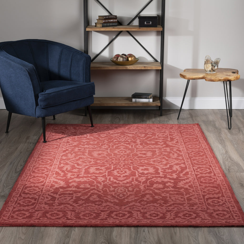 Piper Looms Harlow AHA33 Ruby Area Rug - Featured